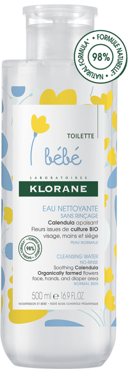 Bébé eau nettoyante micellaire sans rinçage